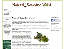 Tablet Screenshot of natural-remedies-world.com